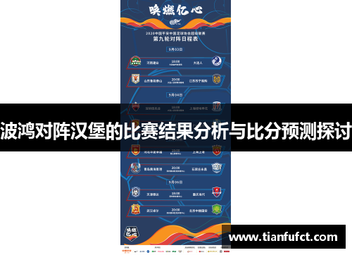 波鸿对阵汉堡的比赛结果分析与比分预测探讨